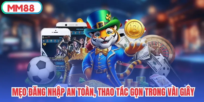 Mẹo đăng nhập an toàn, thao tác gọn trong vài giây